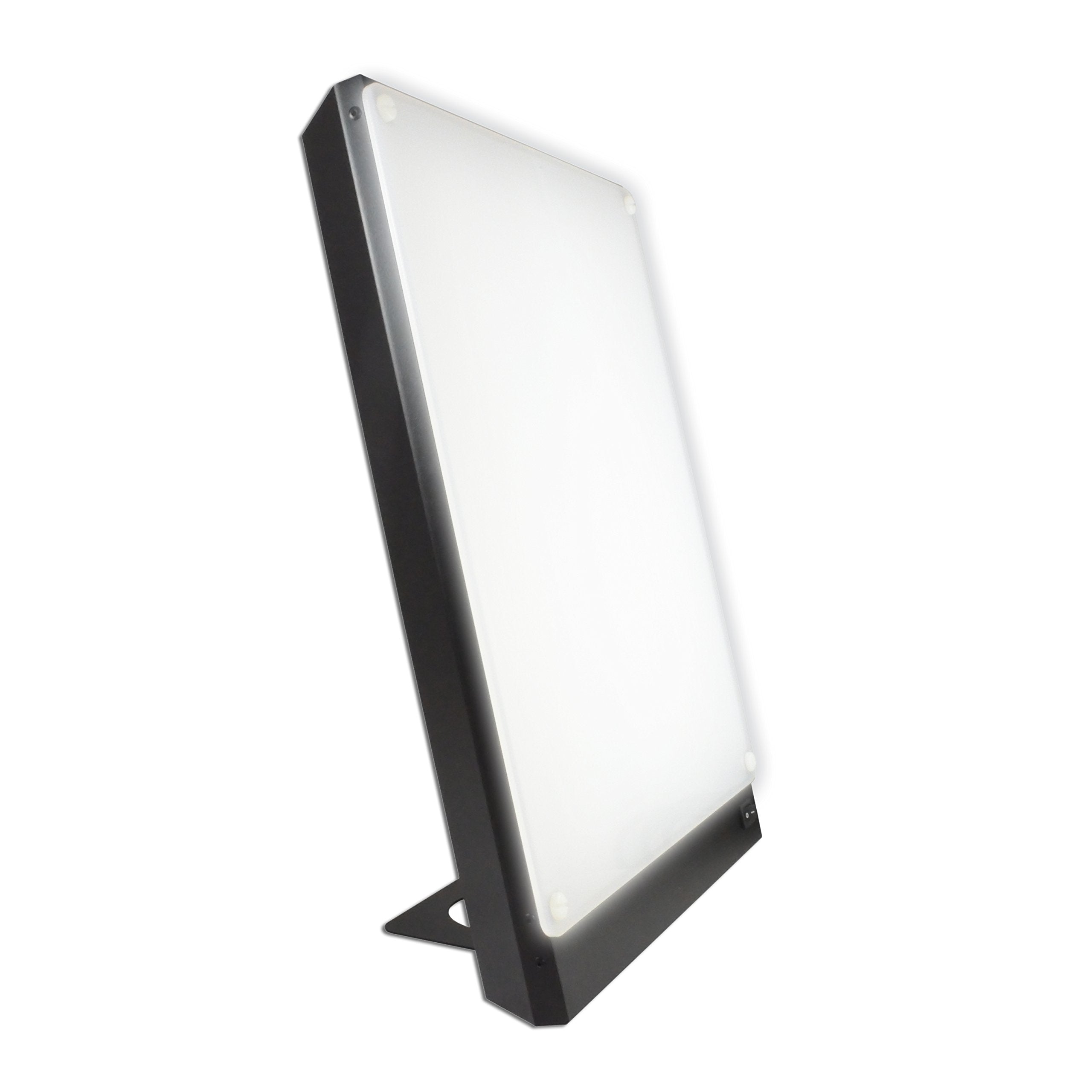 Northern Lights Boxelite front panel delivers 10,000 lux for energized mornings.