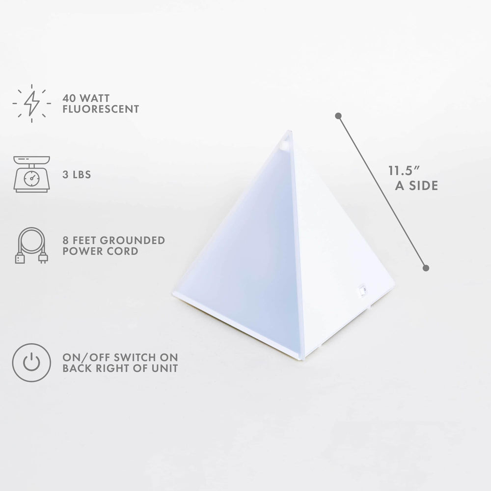 Luxor Mini in a cozy morning setup offers gentle energy lift