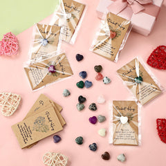 Nosiny heart crystals ready for jewelry making and crafts