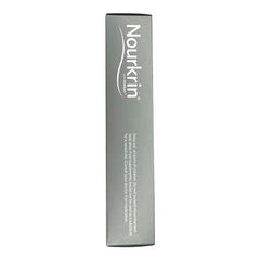 Packaging display for Nourkrin Man, a drug-free option for hair support.