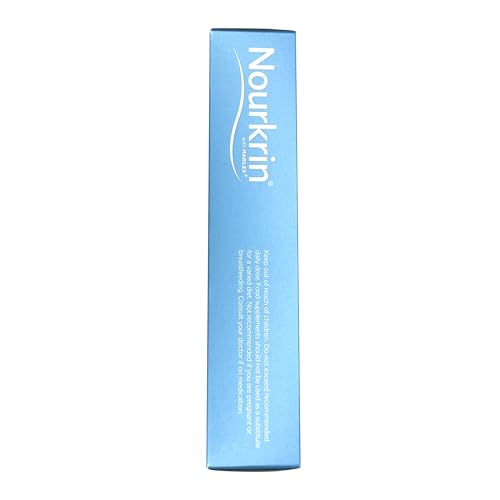Nourkrin Woman tablets closeup, showcasing small, easy-to-swallow capsules.