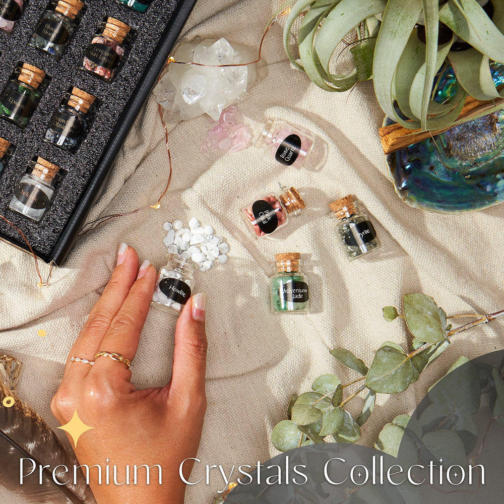 Nova Crystals assorted raw crystals offer variety for crafts.