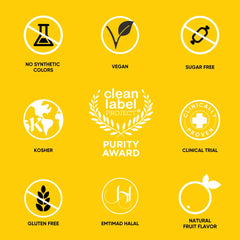 NovaFerrum Yay sugar-free-gluten-free-label highlights inclusive, dietary-friendly formulation