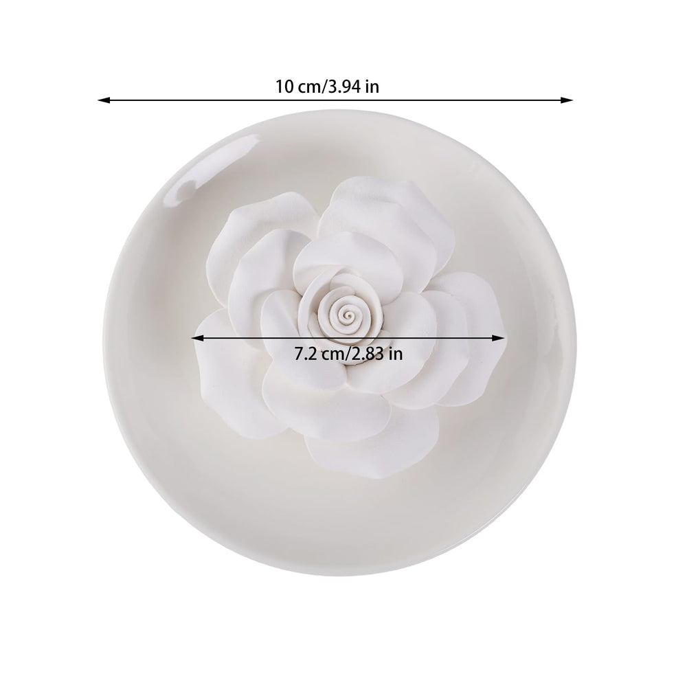 NovaPuff ceramic diffuser designed for small spaces like desks or bathrooms