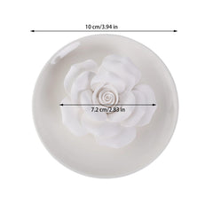 NovaPuff ceramic diffuser designed for small spaces like desks or bathrooms