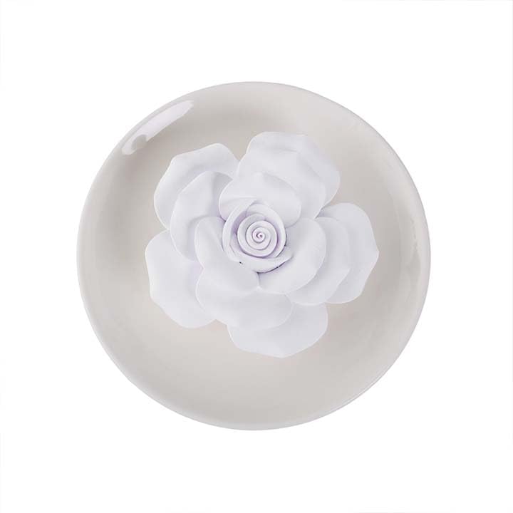 NovaPuff light blue passive diffuser in ceramic finish for subtle room aroma