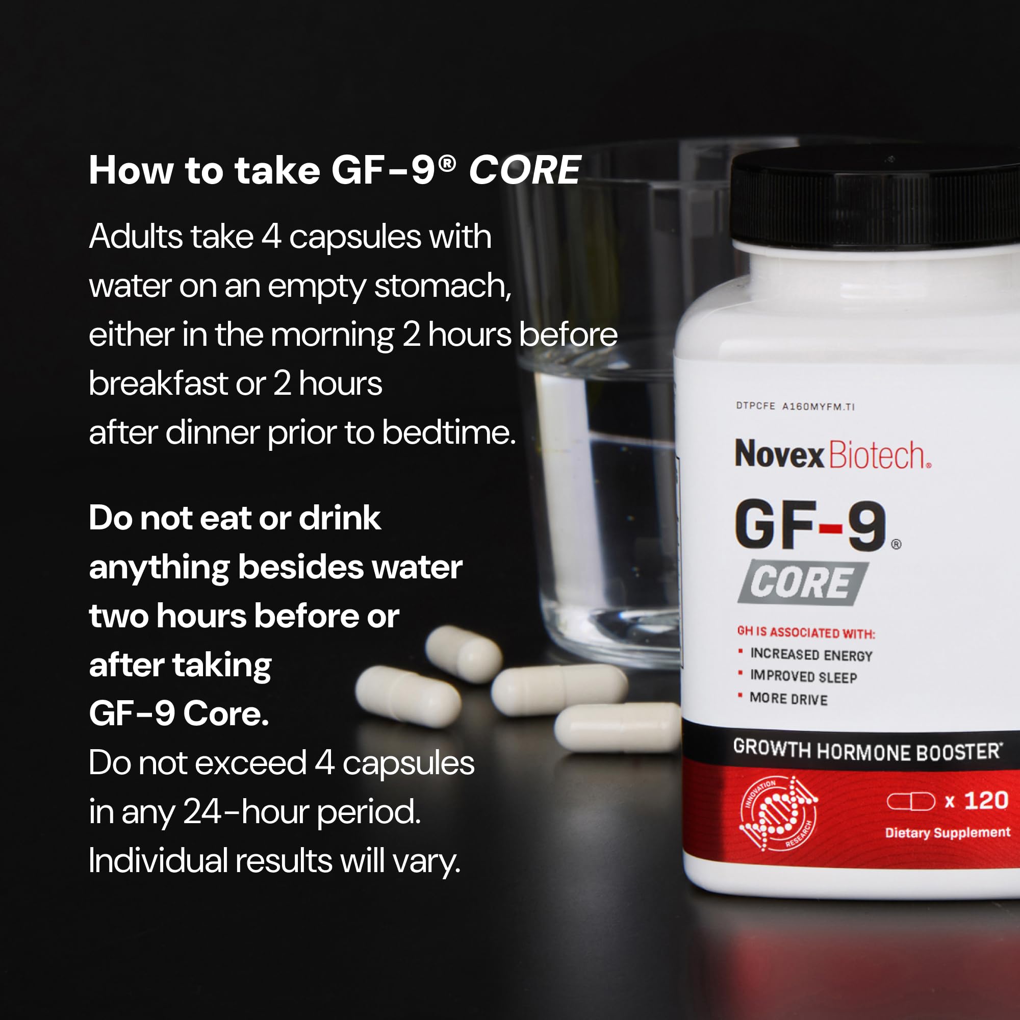 Capsules in hand show portability for a daily routine
