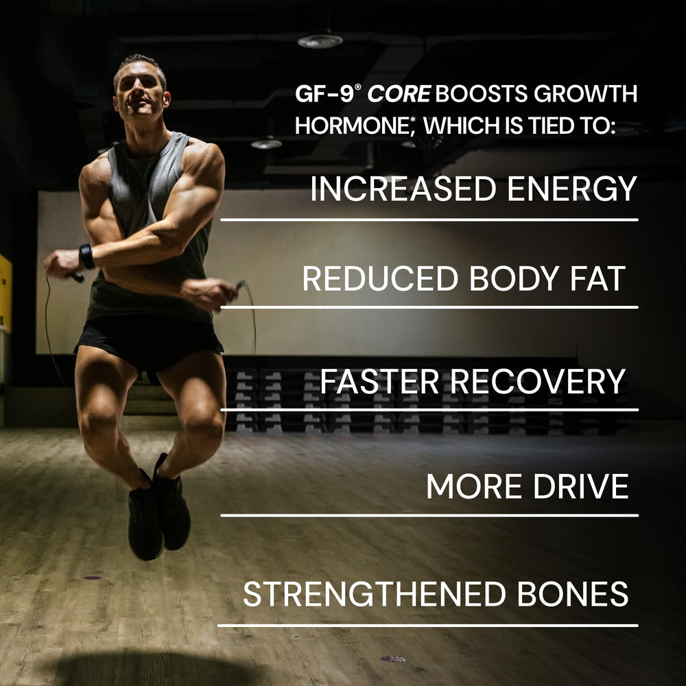 Serving size image highlighting daily use for GH support