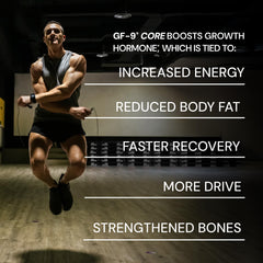 Serving size image highlighting daily use for GH support