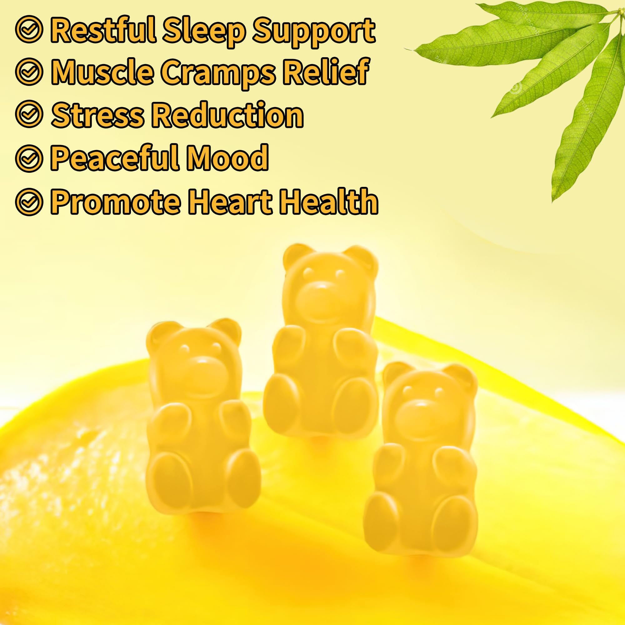 Novomins magnesium-glycinate gummies close-up texture soft and chewable for daily routine