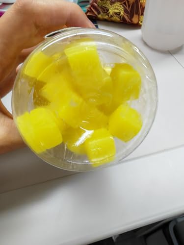 Close-up of Novure gummies texture and chewable form