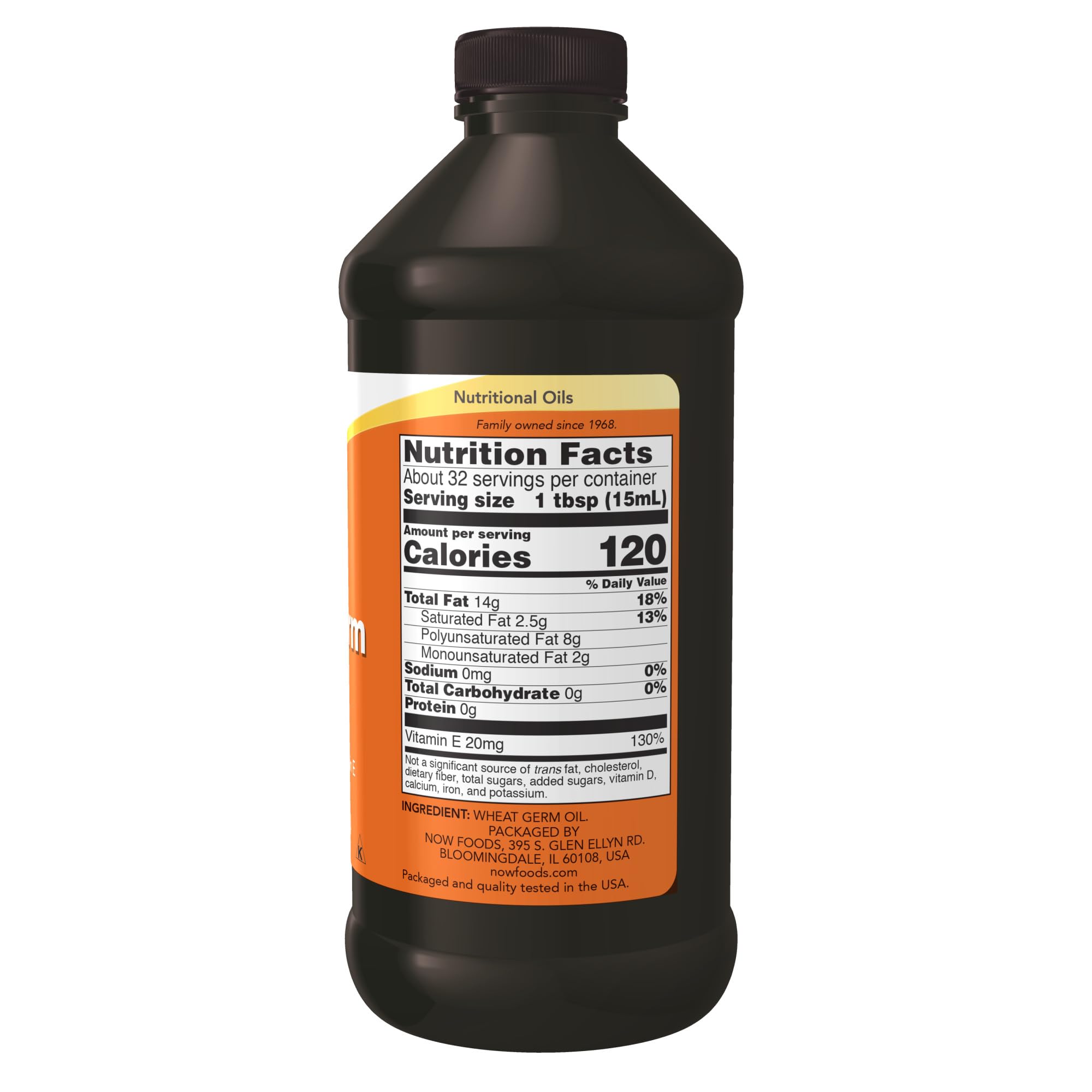 NOW Foods Aceite de germen de trigo, ensaladas: aporta sabor y nutrientes naturales