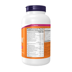 NOW Foods ADAM label close-up showing key ingredients for men's health