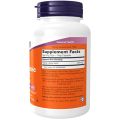 NOW Foods Alpha Lipoic Acid 250 mg capsules for convenient daily wellness