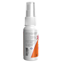 NOW Foods B-12 liposomal spray ingredients label highlighting cofactors like folic acid and B6.