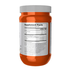 NOW Foods BCAA Big 6 grape powder scoop ready for quick mixing during training