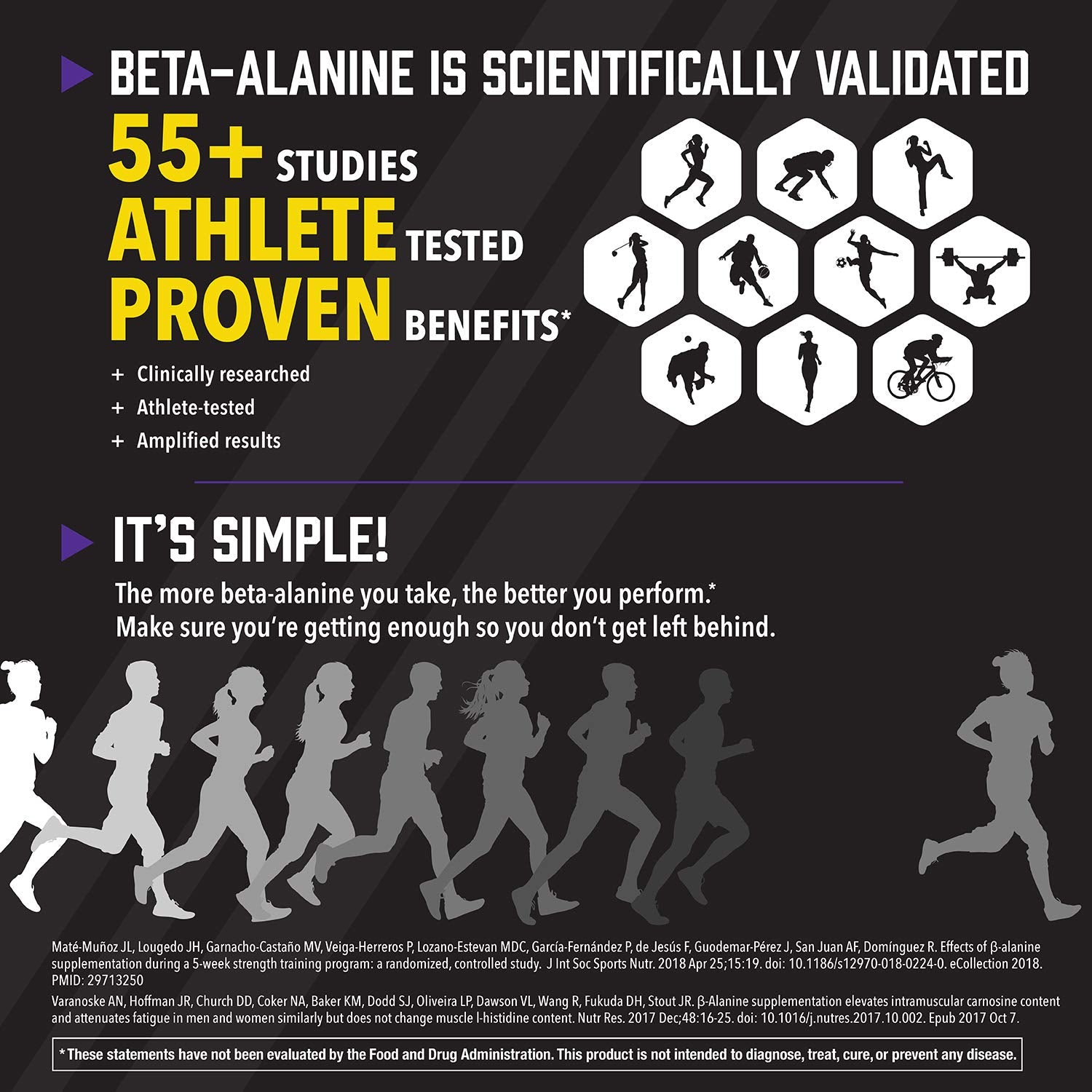 NOW Foods Beta-Alanine powder in smoothies for endurance support.