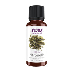 NOW Foods Citronella Oil bottle for diffusing and fresh air.