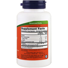 NOW Foods Cranberry Concentrate bottle nutrition panel, for informed daily wellness decisions.