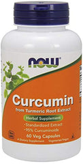 NOW Foods Curcumin Ext 95% 700mg bottle — high-potency supplement for daily wellness