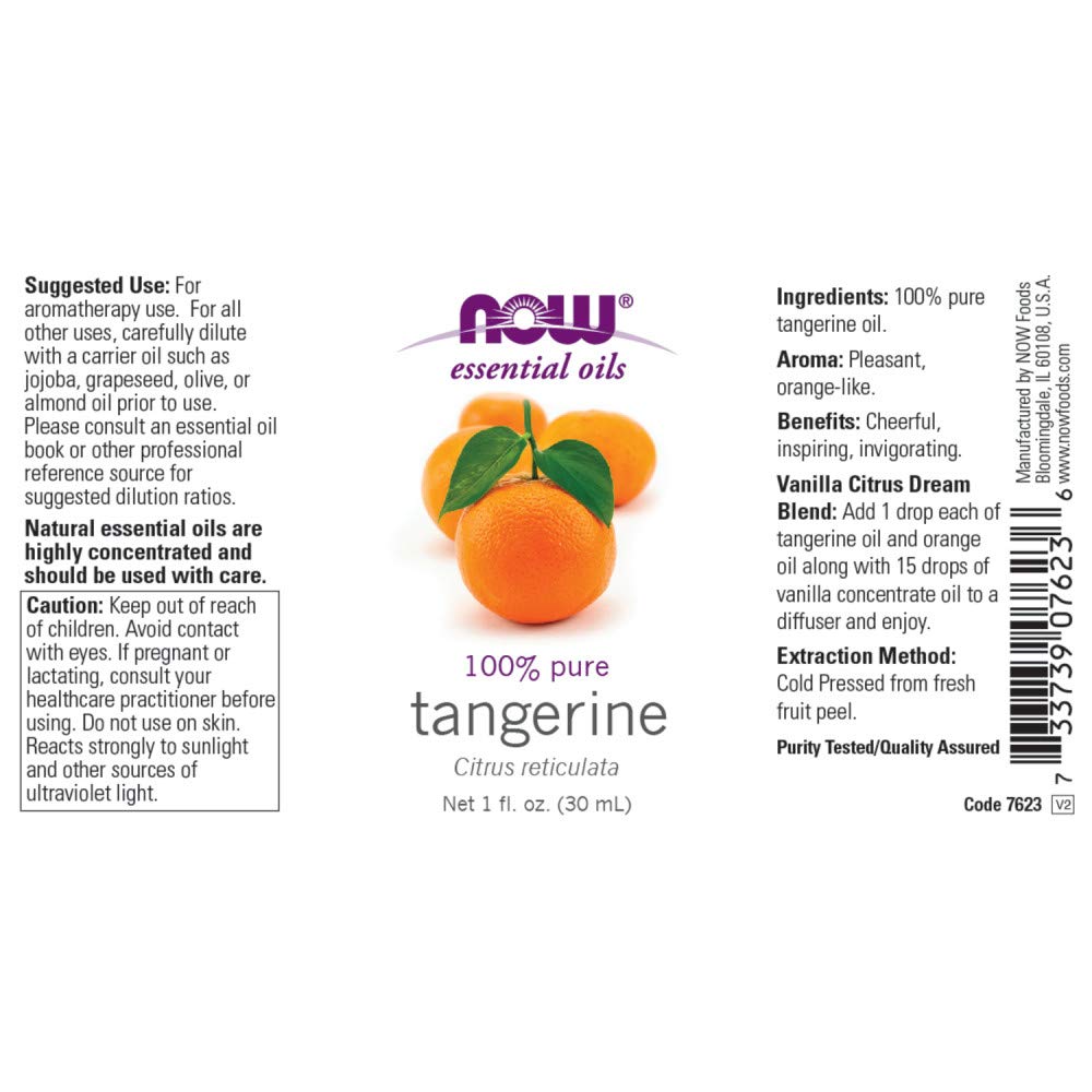 NOW Foods oil drops ready to diffuse into a calming scent.