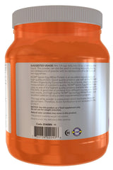 NOW Foods Egg White Protein Powder shake with bottle demonstrates easy mixing for on-the-go nutrition.