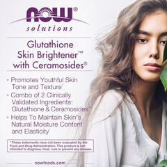 NOW Foods Glutathione Skin Brightener USA packaging image
