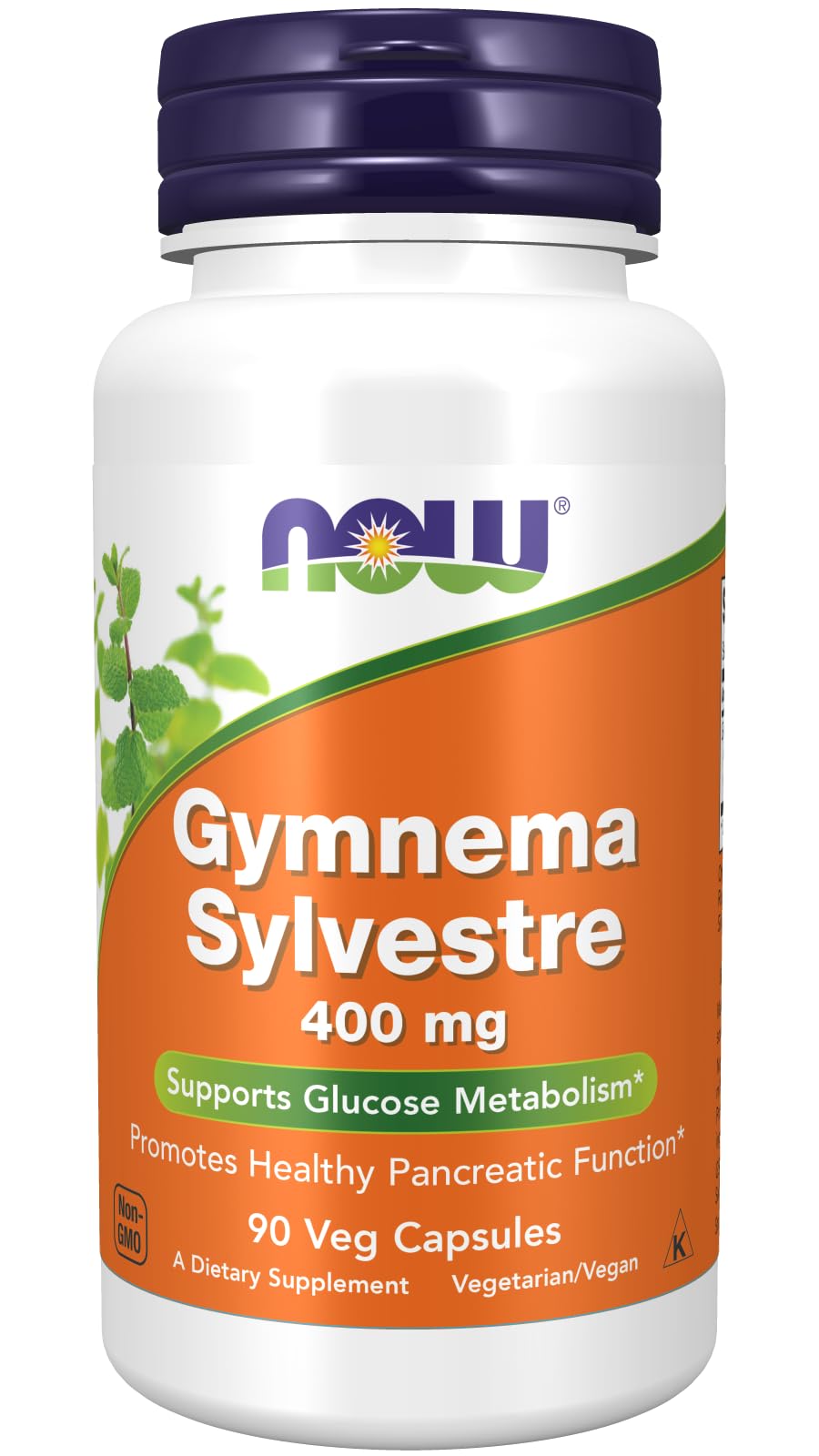 Now Foods Gymnema Sylvestre bottle front for daily supplement routine