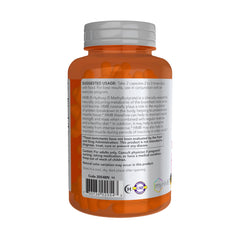NOW Foods HMB label close-up highlighting tested quality for athletes