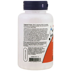 NOW Foods L-Methionine label detail highlighting non-GMO formula quality