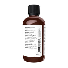 NOW Foods Lemon Oil in a diffuser releases a bright, uplifting scent.