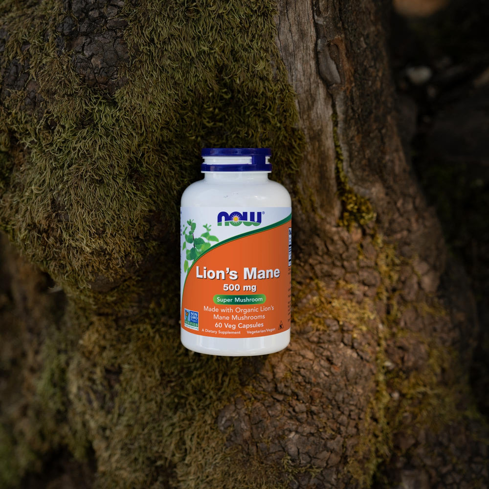 NOW Foods product packaging made in the USA showing domestic manufacturing