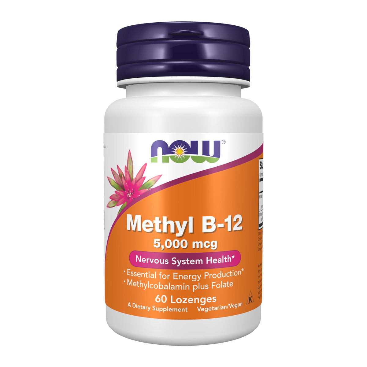 NOW Foods Methyl B-12 botella, apoyo a la energía diaria
