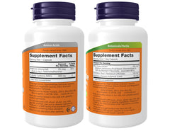 NOW Foods NAC Selenium capsules closeup showing easy-to-swallow daily form.