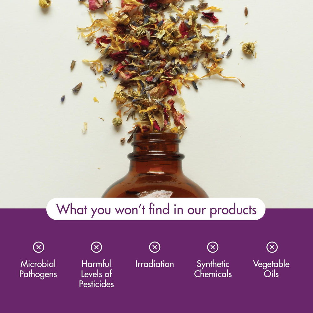 NOW Foods Naturally Loveable Oil Blend closeup of bottle showing high-quality packaging