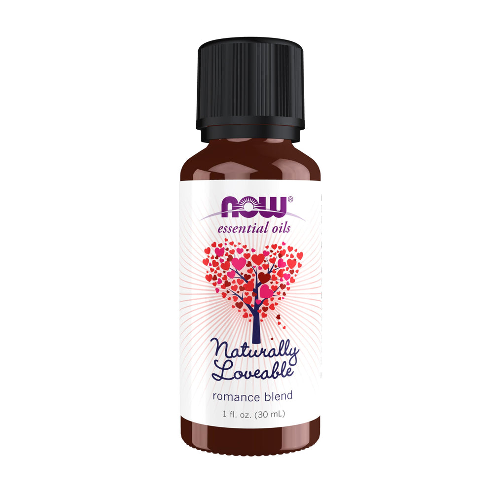 NOW Foods Naturally Loveable Oil Blend bottle with romantic aroma for a premium diffuser setup