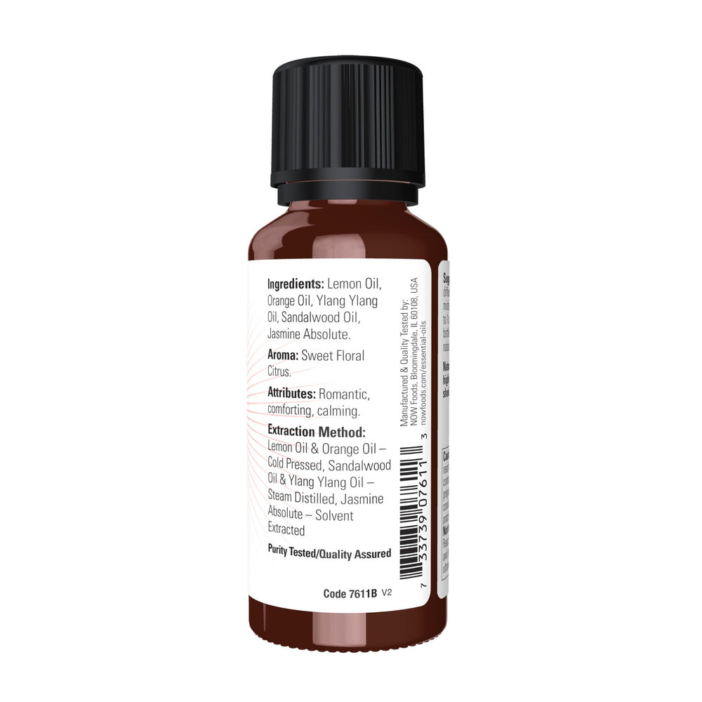 NOW Foods Naturally Loveable Oil Blend diffuser-dispense shown in a cozy living space