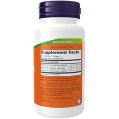 NOW Foods Peppermint Gels with ginger oil blend for GI comfort.