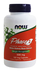 NOW Foods Phase-2 starch neutralizer bottle helps manage carbohydrate digestion