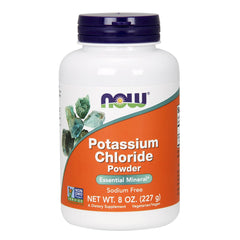 NOW Foods two-pack potassium chloride powder for sodium reduction in meals