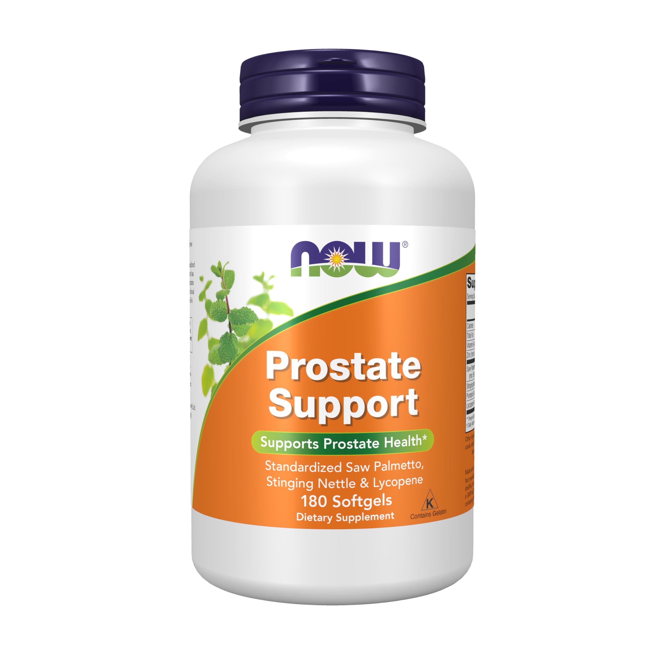 NOW Foods Prostate Support bottle with capsules for daily wellness