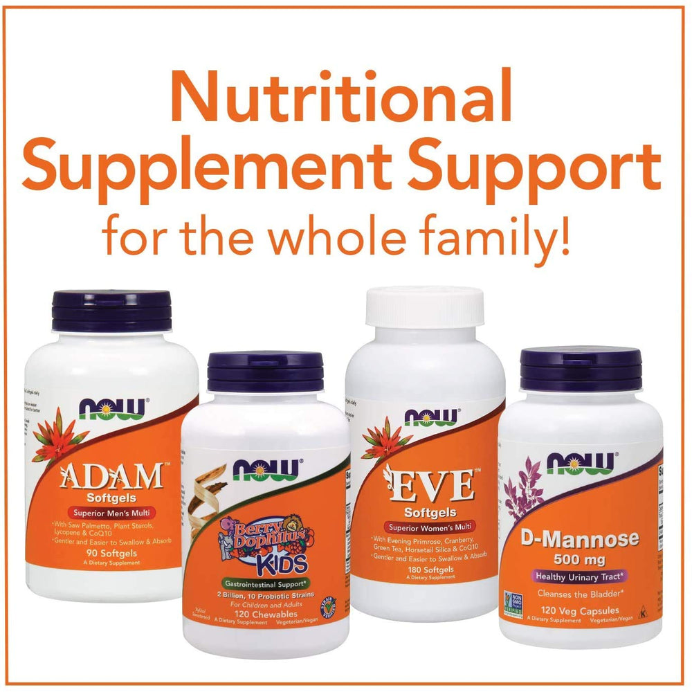NOW Foods Saccharomyces boulardii packaging box on kitchen counter