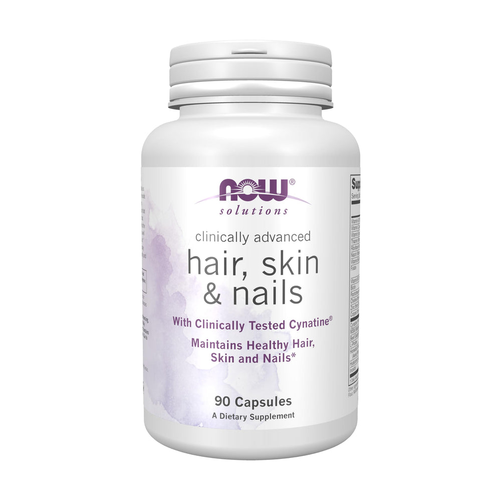 NOW Foods Cynatine HNS bottle – inner beauty support for hair, skin, and nails.