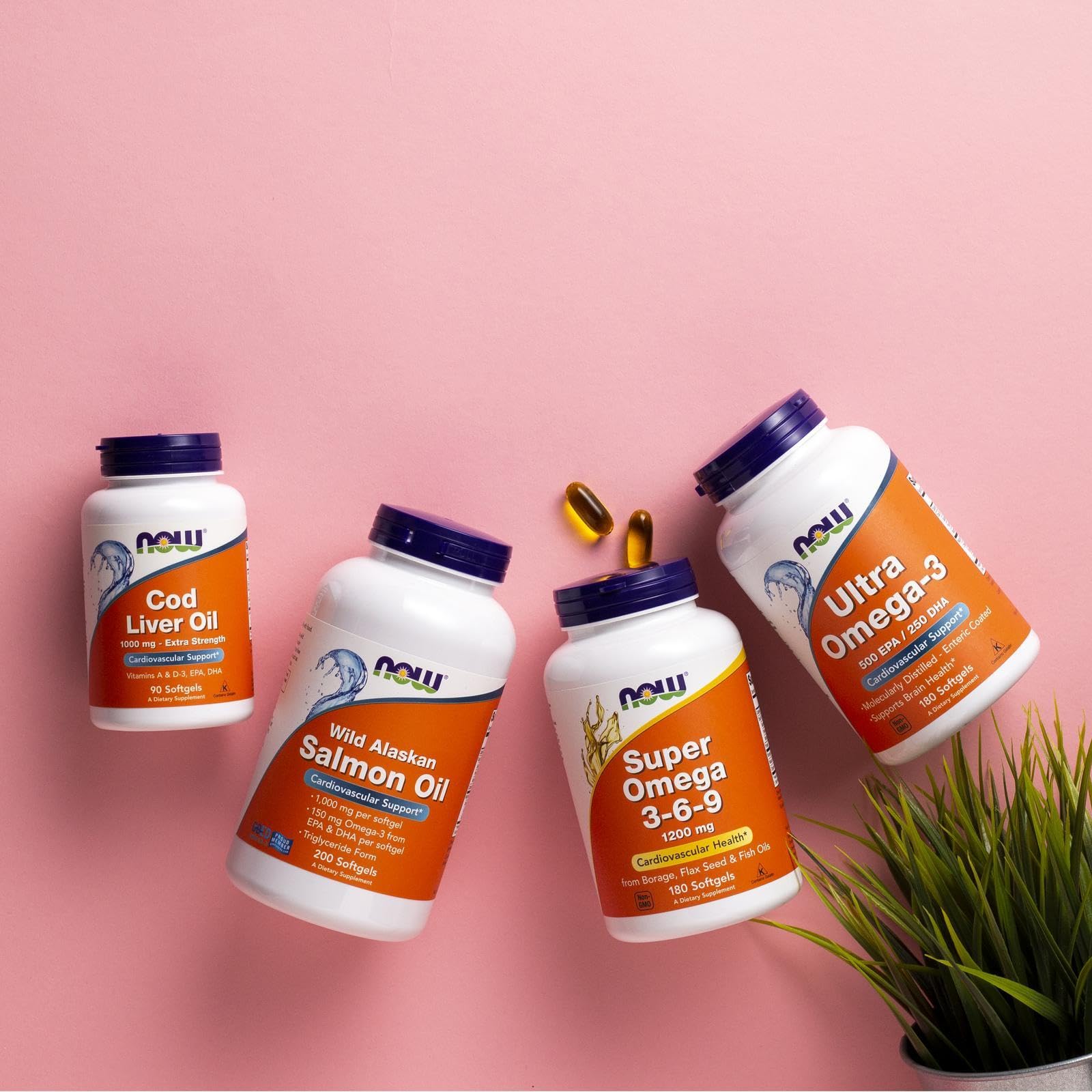 NOW Foods packaging highlights Non-GMO and certifications for purity.