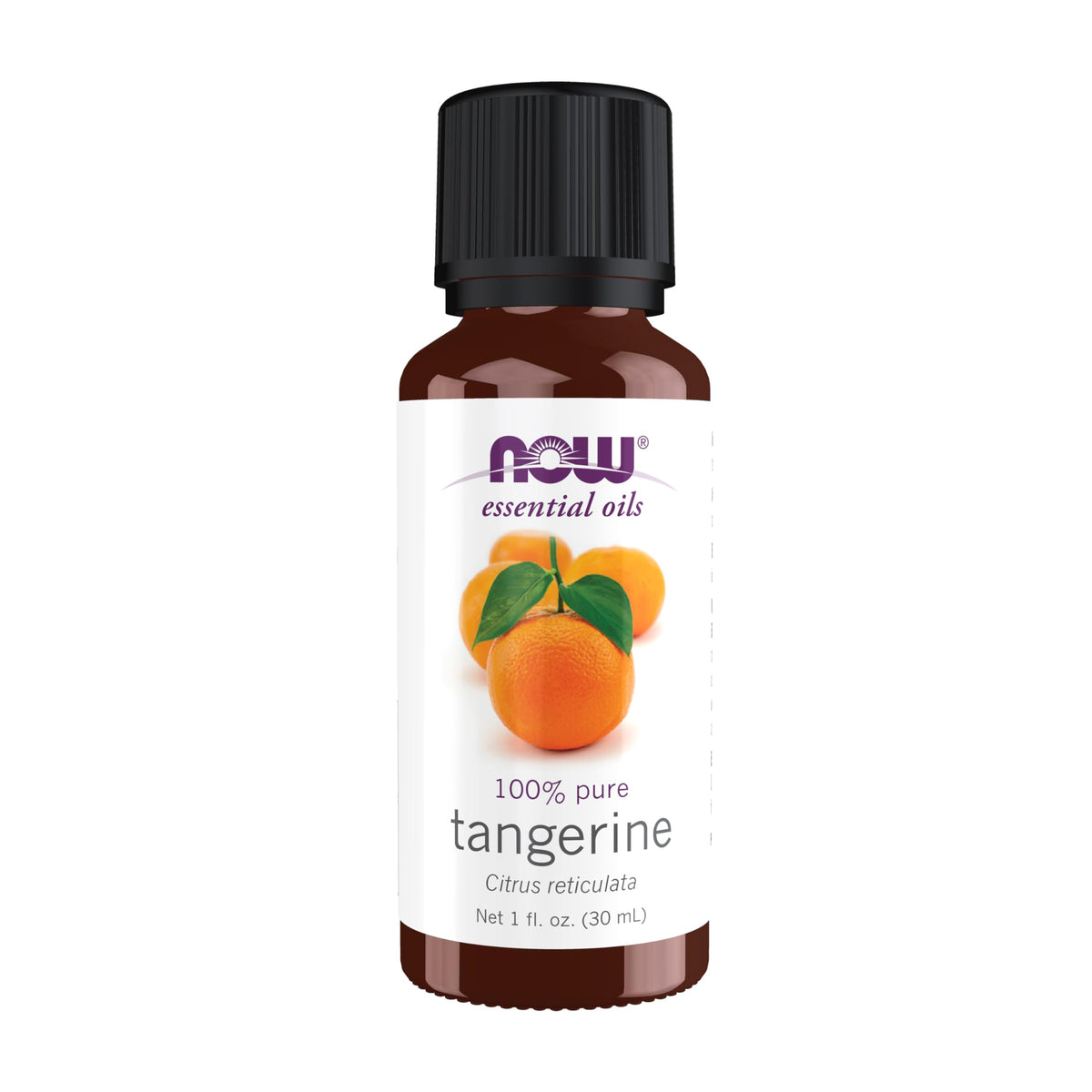 NOW Foods Tangerine oil bottle, ready for diffuser blends.