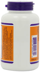 NOW Foods Taurine powder serving cup demonstrates easy mixing into beverages.