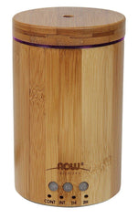NOW Foods bamboo base close-up—natural finish enhances any room.