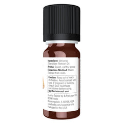 NOW Foods Vetiver oil delivers a woodsy scent ideal for diffusers and relaxation rituals.