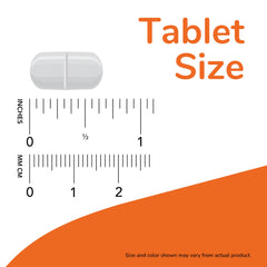 NOW Foods Vitamin C-500 with Rose Hips tablet panel showing ingredients