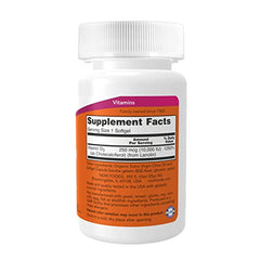 NOW Foods Vitamin D-3 label closeup confirms non-GMO and kosher certifications